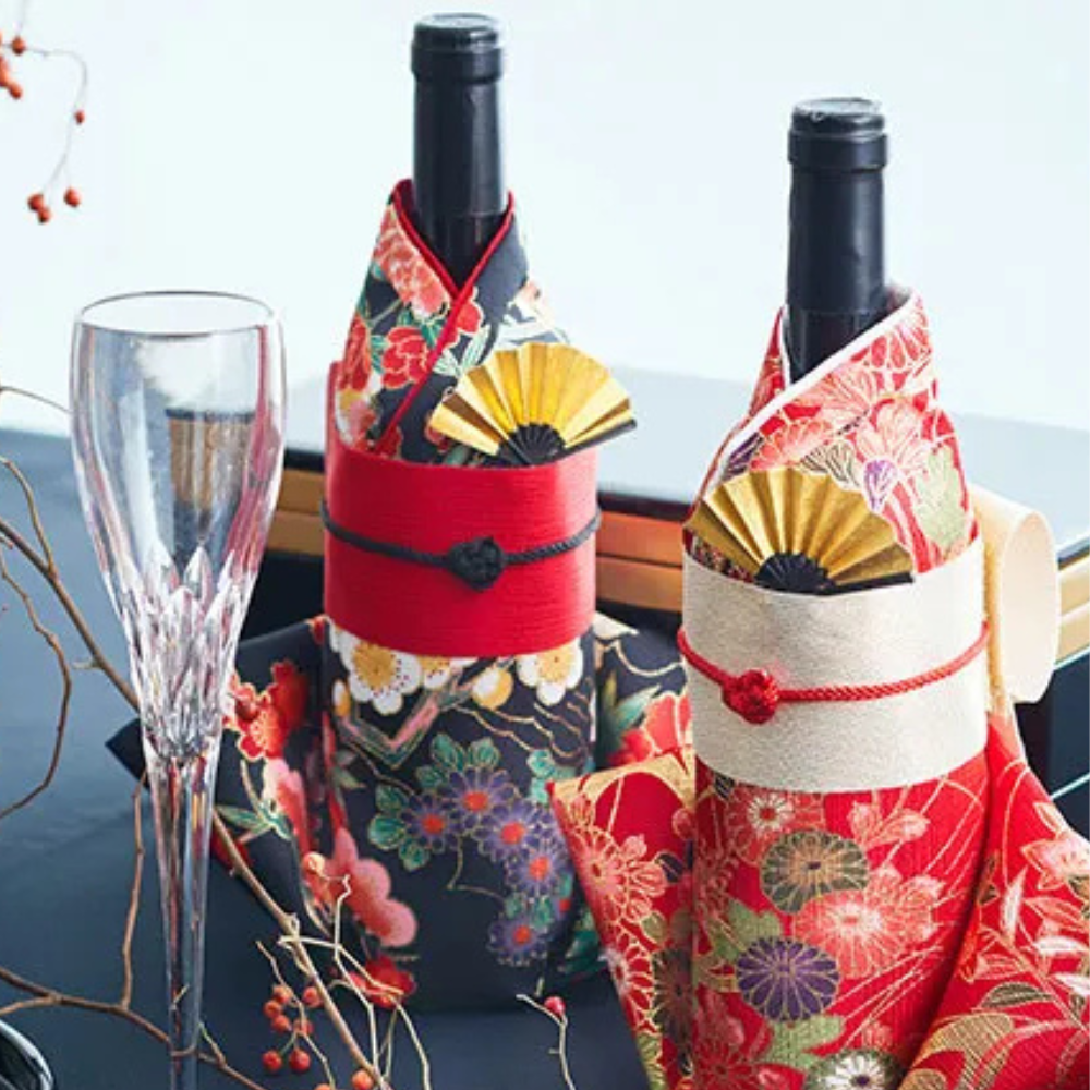 新規取扱開始】 《Kimono(着物・きもの)ボトルカバー》 の 新規取扱開始】 《Kimono(着物・きもの)ボトルカバー》 の