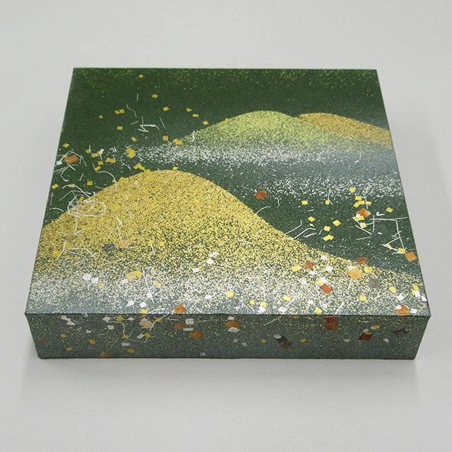 金銀砂子細工 夏 金山 草 アートパネル S/L | ギフトショップ Nihon