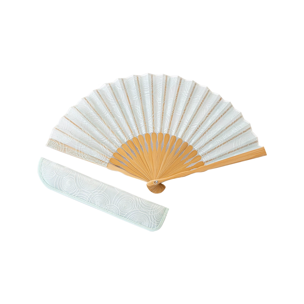 染め透扇子 渦巻 瓶覗色 | ギフトショップ Nihon Miyabi 通販サイト