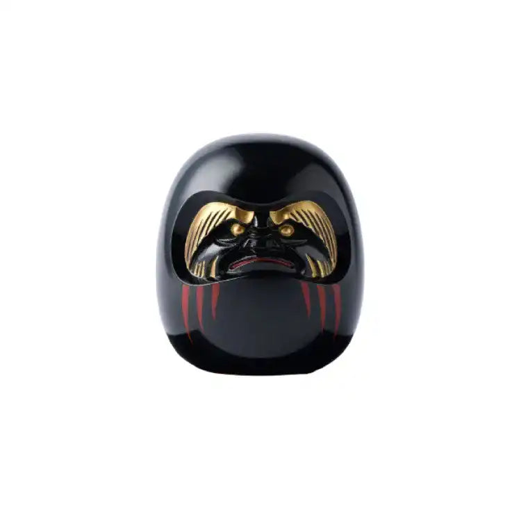 漆黒の達磨　Don't Think It, Feel It 漆 × 蒔絵 開運厄除け 黒達磨 | ギフトショップ Nihon Miyabi 通販サイト