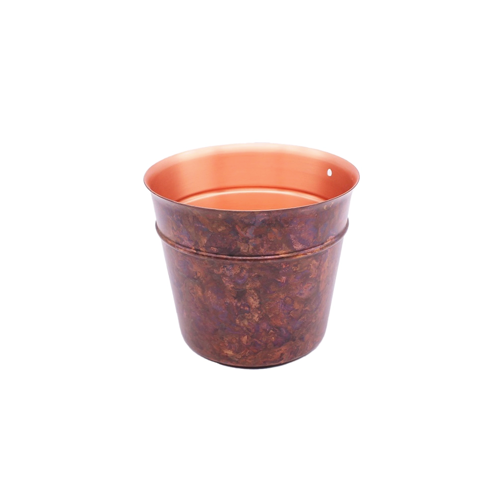 高岡銅器 tone bucket フラワーベース | ギフトショップ Nihon Miyabi
