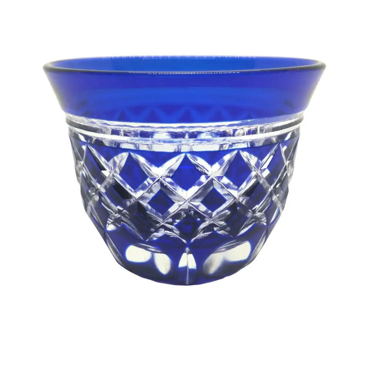 切子グラス ぐいのみ・八角籠目と亀甲 | ギフトショップ Nihon Miyabi