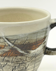 美濃焼 線刻 ビックマグカップ