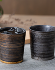 波佐見焼 お祝金銀 ダブルウォールカップ