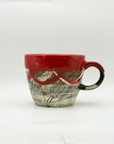 美濃焼 線刻 ビックマグカップ