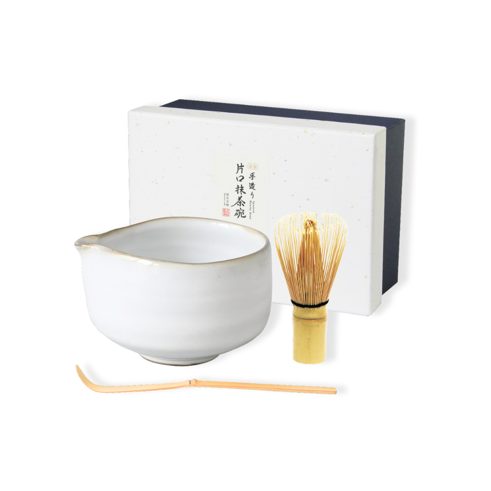 波佐見焼 片口抹茶碗 | ギフトショップ Nihon Miyabi 通販サイト
