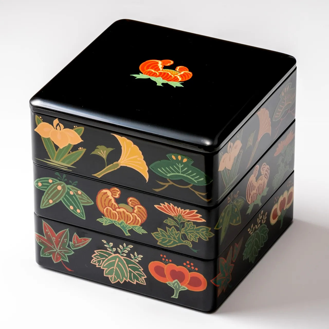 受注生産品)秀衡塗 古代漆絵重箱 6.5寸 | ギフトショップ Nihon 受注生産品)秀衡塗 古代漆絵重箱 6.5寸 | ギフトショップ Nihon