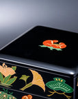 (受注生産品)秀衡塗 古代漆絵重箱 6.5寸