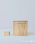 【受注生産】RICE STOCKER 米びつ ライスストッカー 蜜蝋