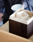 【受注生産】RICE STOCKER 米びつ ライスストッカー 焼桐