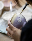【10ヶ月待ち】瀬戸焼 工房ゆずりは 抹茶碗 色彩花