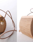 【受注生産】杉BAG DOME shoulder(杉 ドーム ショルダーバッグ)