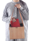 【受注生産】杉BAG CUBE BAG(L)