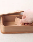細長一段 お弁当箱 S 雲紋柄