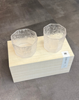 結霜月華 ビアグラス 一対来徳 華雪 ペアセット