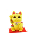 江戸木目込人形 風水シリーズ 招き猫 黄