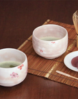 波佐見焼 さくら お抹茶 3点セット