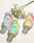 江戸硝子 花てまり一輪挿し