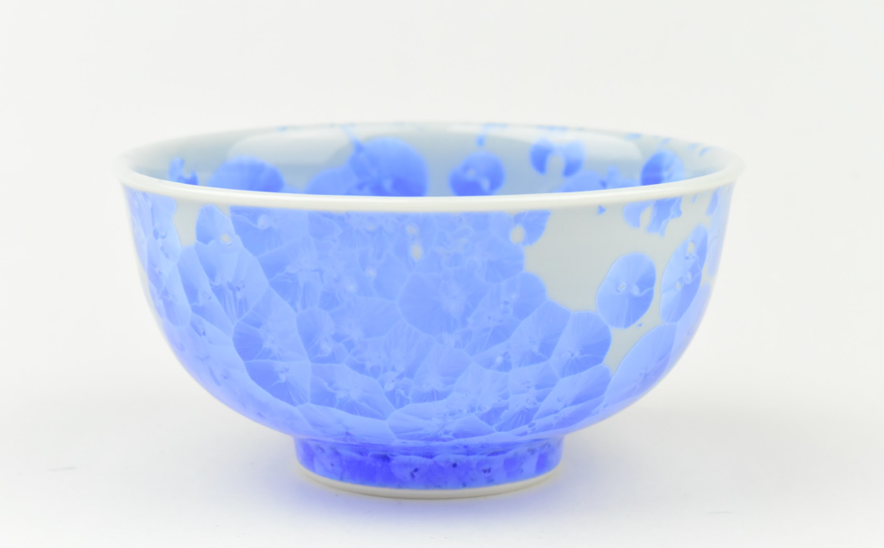 京焼 花結晶 夫婦茶碗 セット 青/白 | ギフトショップ Nihon Miyabi 京焼 花結晶 夫婦茶碗 セット 青/白 | ギフトショップ Nihon Miyabi