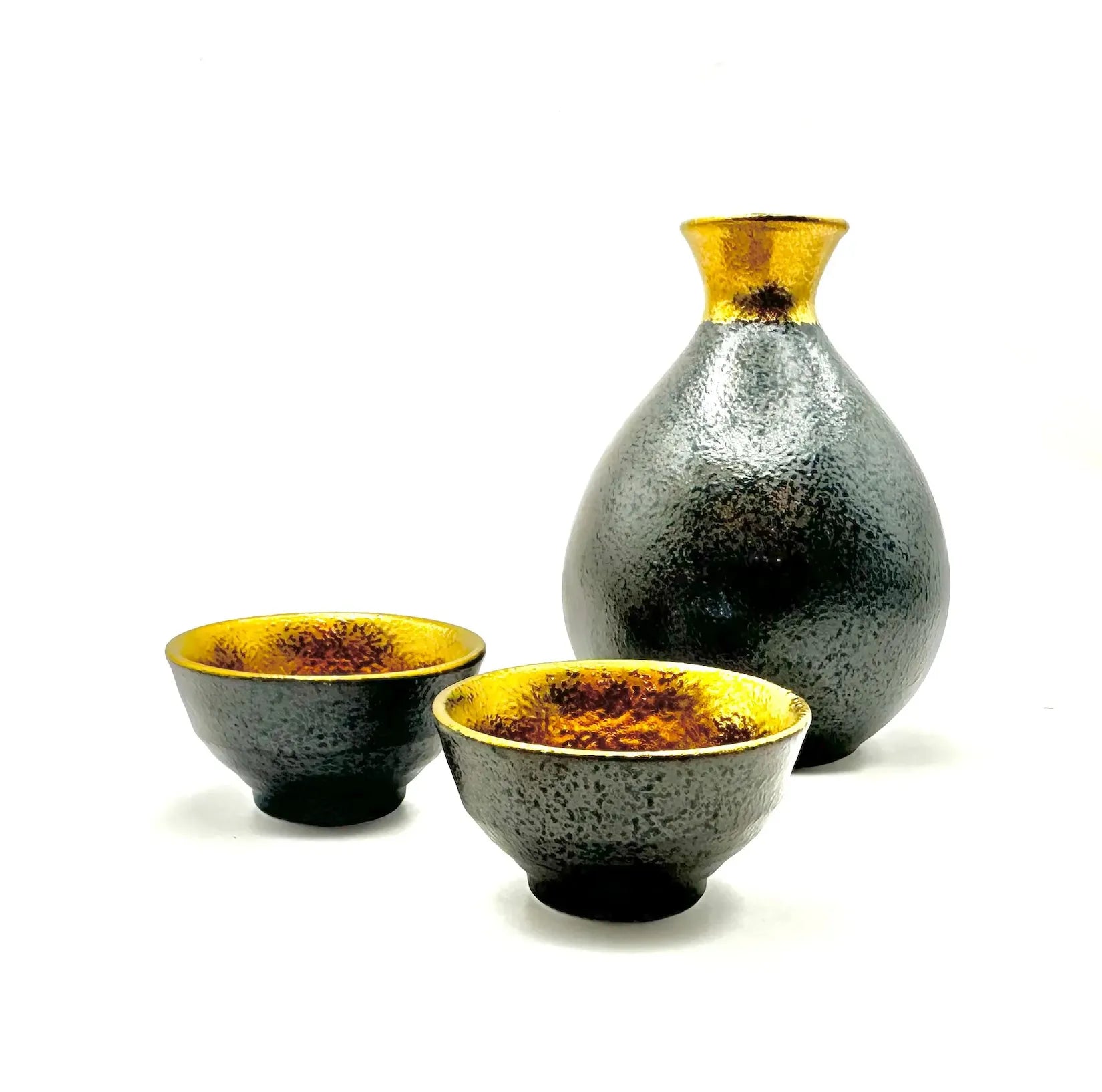美濃焼 JAPAN SAKE Gold酒器セット | ギフトショップ Nihon Miyabi 美濃焼 JAPAN SAKE Gold酒器セット | ギフトショップ Nihon Miyabi