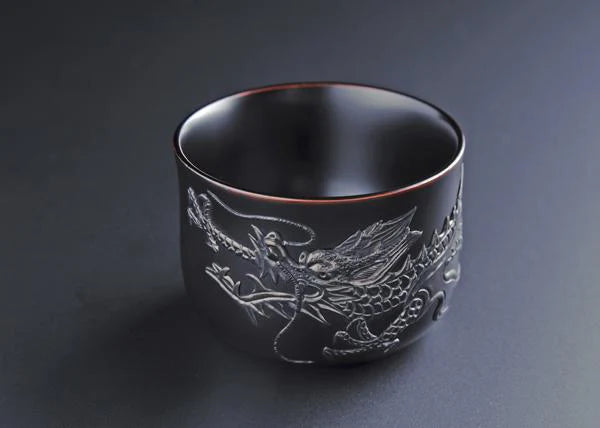 琉球漆器 堆錦 龍ぐい呑み | ギフトショップ Nihon Miyabi 通販サイト 琉球漆器 堆錦 龍ぐい呑み | ギフトショップ Nihon Miyabi 通販サイト