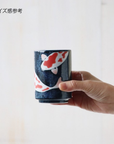 美濃焼 寿司湯呑 錦鯉(NISHIKI GOI)