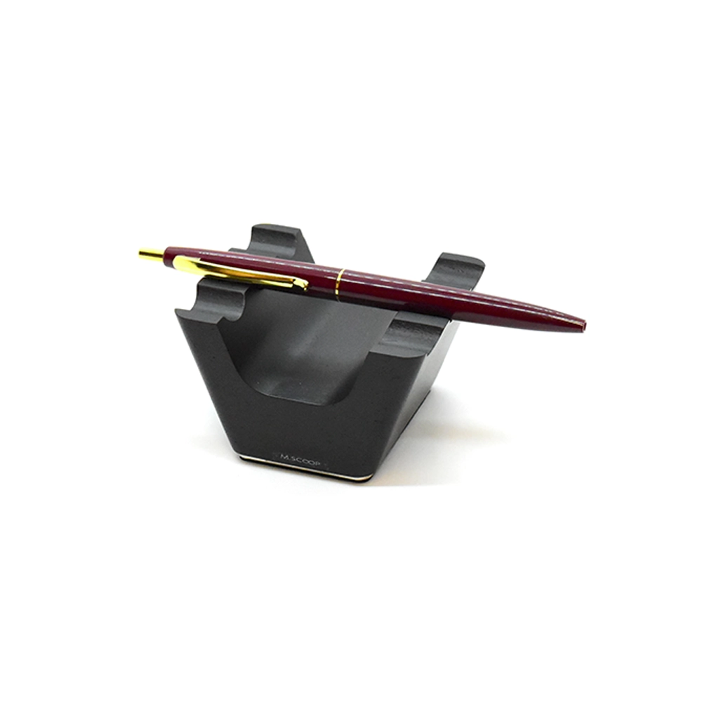 3P tray ペンスタンド Burgundy BLACK | ギフトショップ Nihon Miyabi