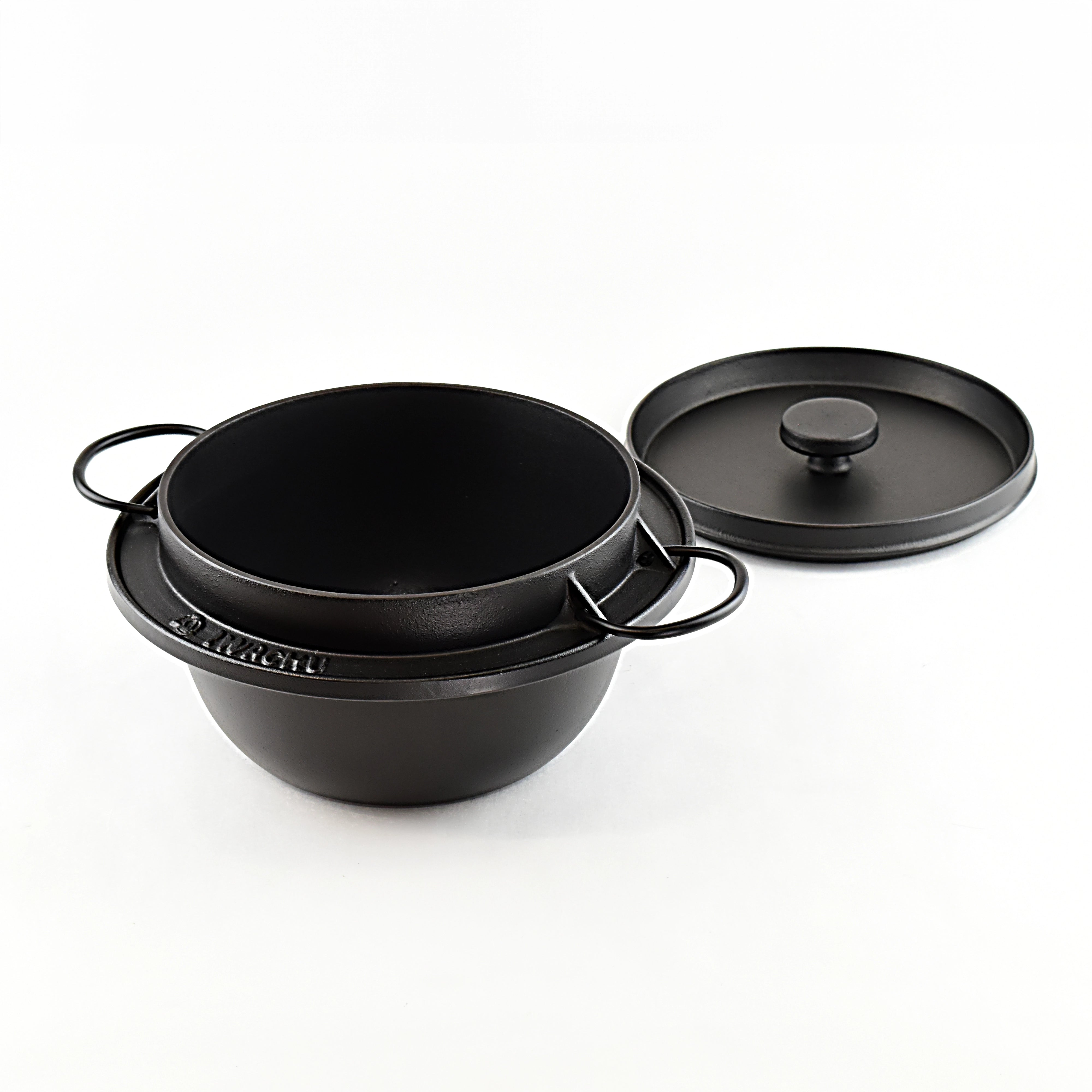 新品岩鋳　IWACHU ごはん鍋 5合炊き IH200V対応 ごはん鍋 5合炊