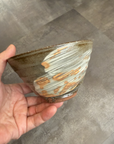 萩焼 お祝い夫婦茶碗 二彩 (化粧箱)