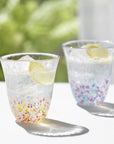 津軽びいどろ さくらさくら(菜の花と青い空) ペアグラス