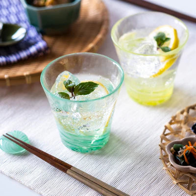 津軽びいどろ 12色のグラス 翡翠 – Nihon Miyabi