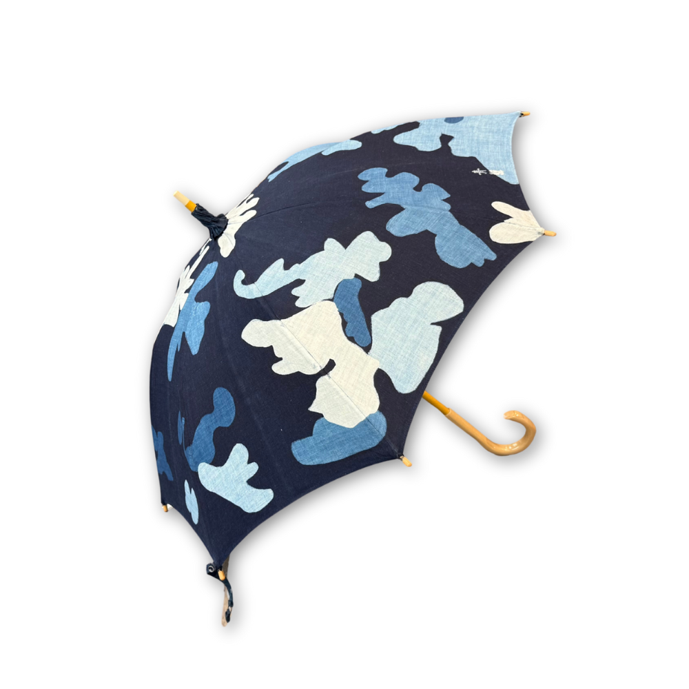 青藍工房 藍染日傘 臈纈染 | ギフトショップ Nihon Miyabi 通販