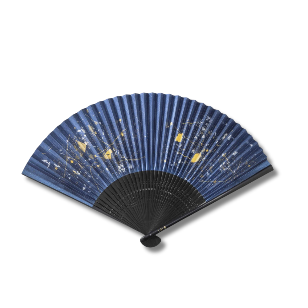 金沢箔扇子 ちらし美 銀河 ginga | ギフトショップ Nihon Miyabi 通販 金沢箔扇子 ちらし美 銀河 ginga | ギフトショップ Nihon Miyabi 通販