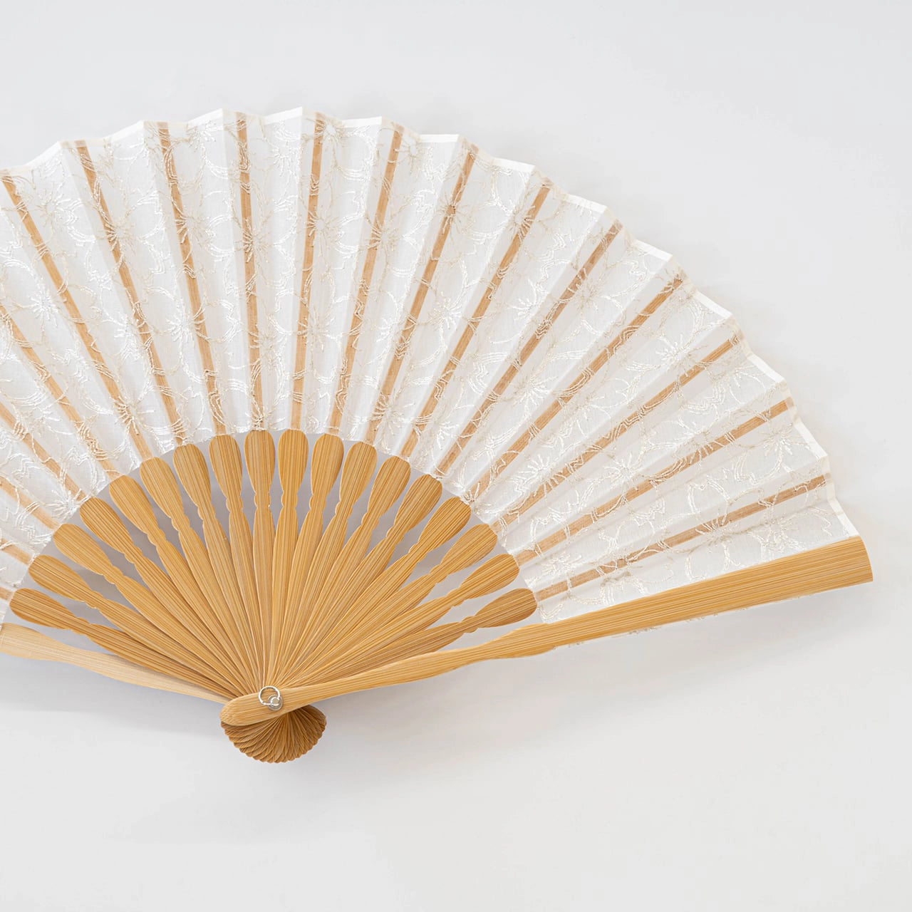 透扇子 桜重ね 銀糸 | ギフトショップ Nihon Miyabi 通販サイト