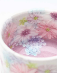 【10ヶ月待ち】瀬戸焼 工房ゆずりは 抹茶碗 色彩花