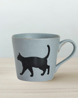 美濃焼 温感 猫マグカップ