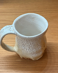 萩焼 マグカップ雪