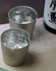 静波 純錫 ロックグラス