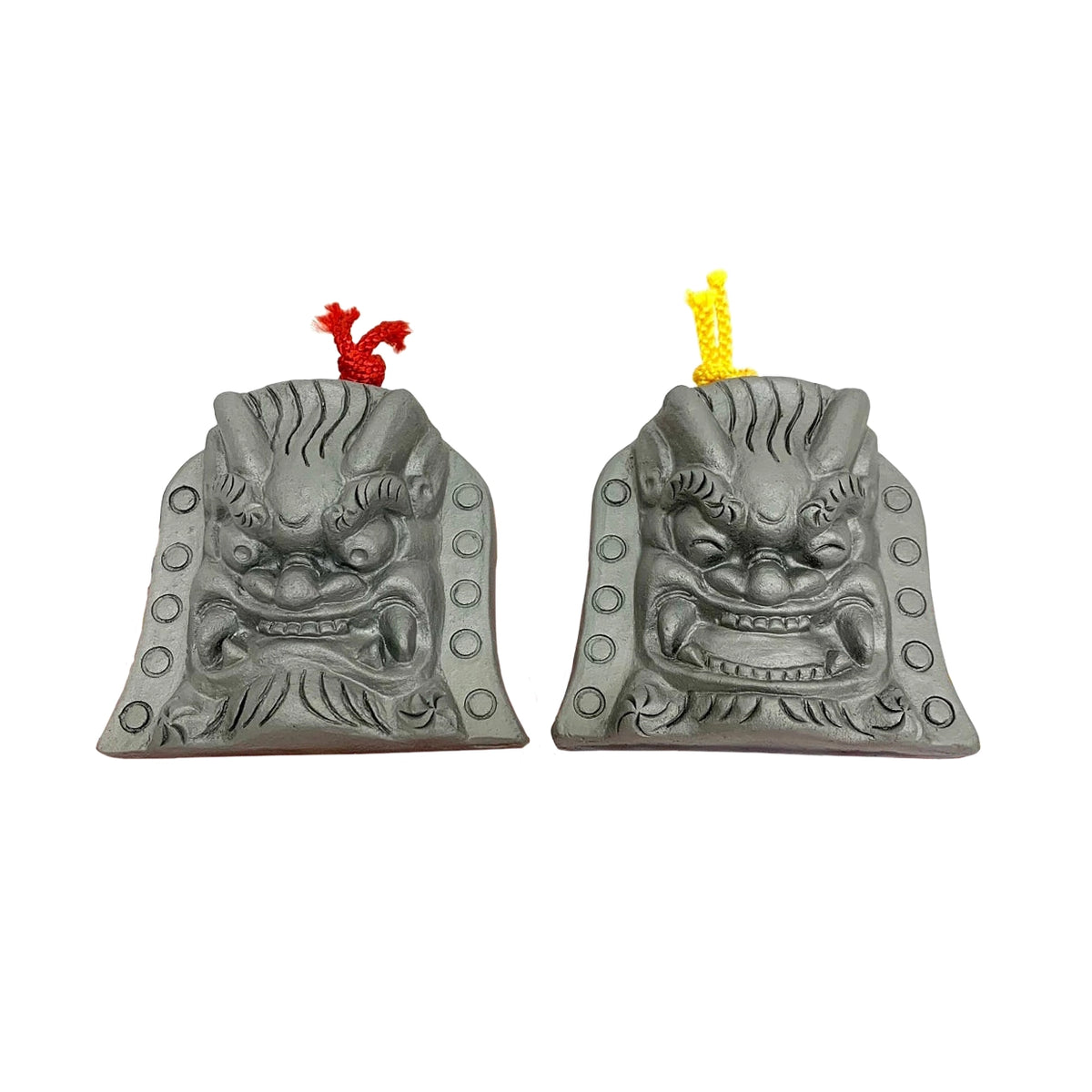 鬼瓦 狛犬 唐獅子 一対(阿像:吽像)鬼瓦師 瓦製品 【公式通販】 鬼瓦 狛犬 唐獅子 一対(阿像:吽像)鬼瓦師 瓦製品 【公式通販】