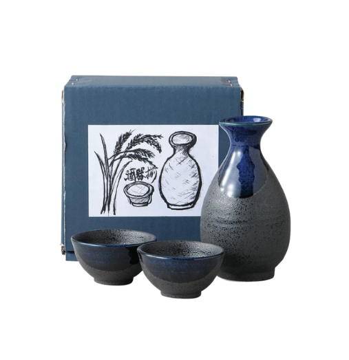 酒器 美濃焼 夜空 酒器セット | ギフトショップ Nihon Miyabi 通販サイト