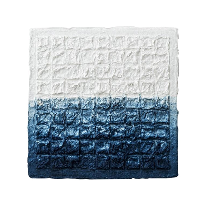 阿波和紙 モザイクアートパネル 藍染めぼかし | ギフトショップ Nihon