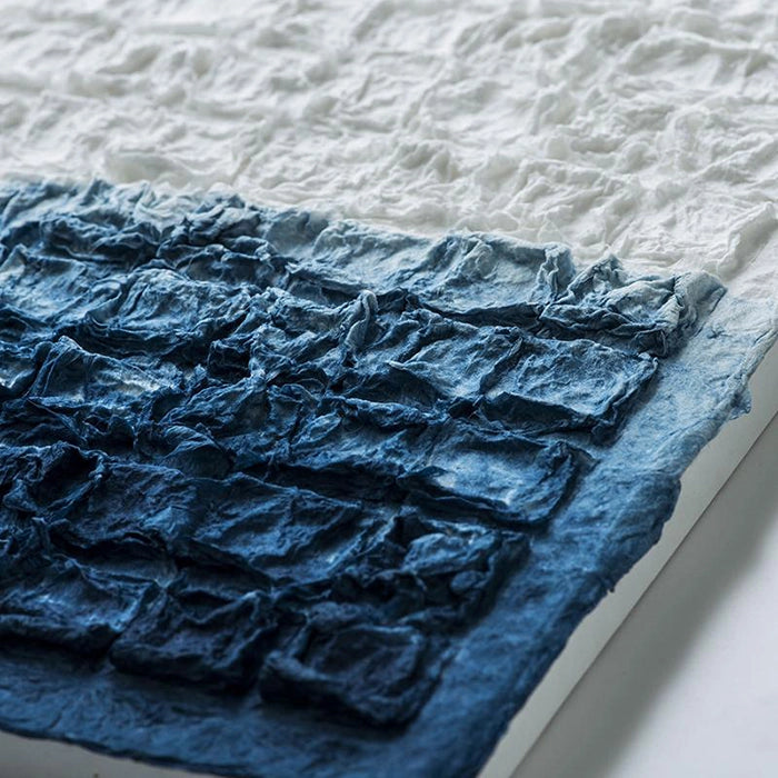 阿波和紙 モザイクアートパネル 藍染めぼかし | ギフトショップ Nihon