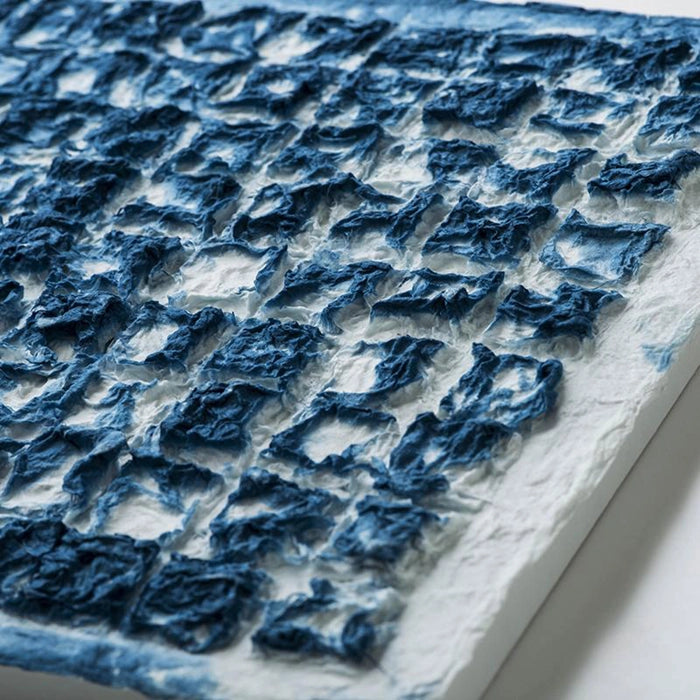 阿波和紙 モザイクアートパネル 藍表面染め | ギフトショップ Nihon