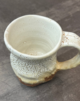 萩焼 マグカップ雪
