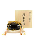色彩玉手箱 木曽漆 京組紐