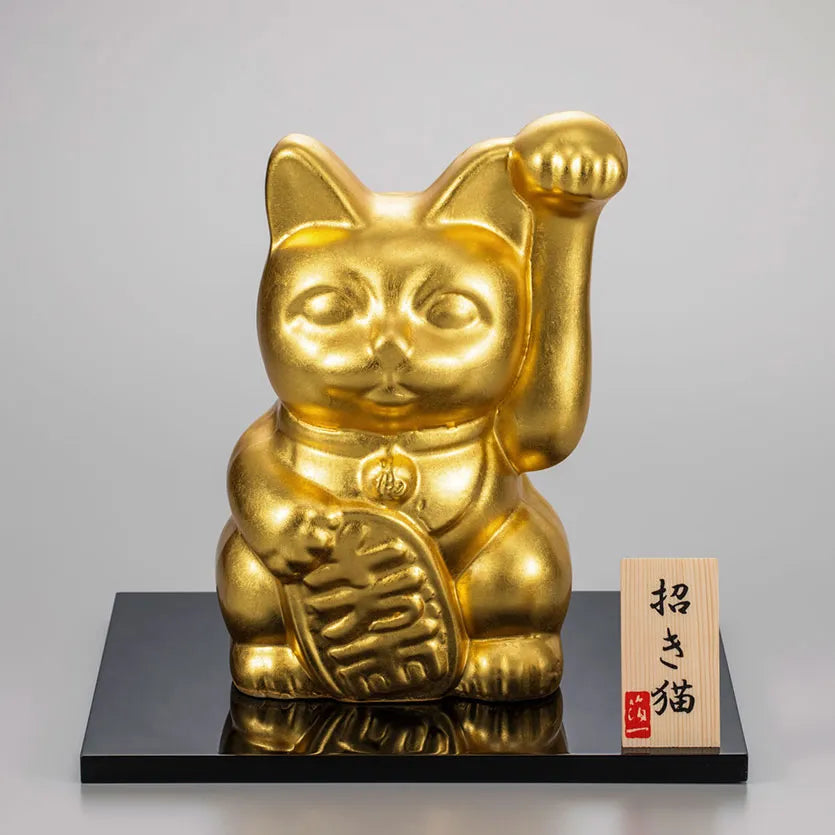 開運 招き猫(左手)(L) | ギフトショップ Nihon Miyabi 通販サイト