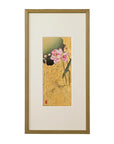 蓮に雀(KOSON) アートパネル