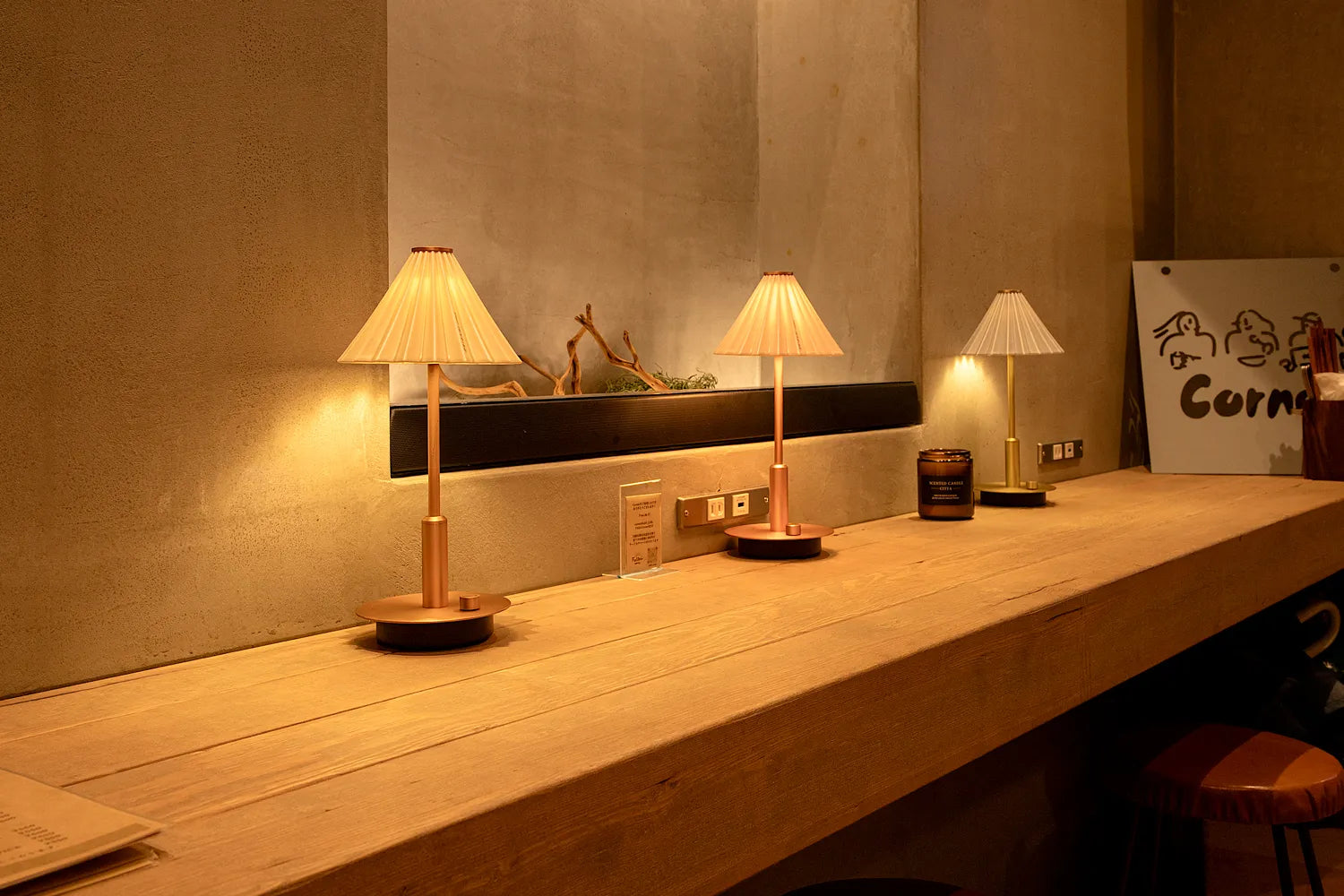 ポータブルライト ORIGAMI LAMP コッパー