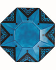 美濃焼 INDIGO MOTIF 八角皿