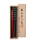 夫婦箸 貝香 23.5cm/21.5cm 箸 桐箱入り